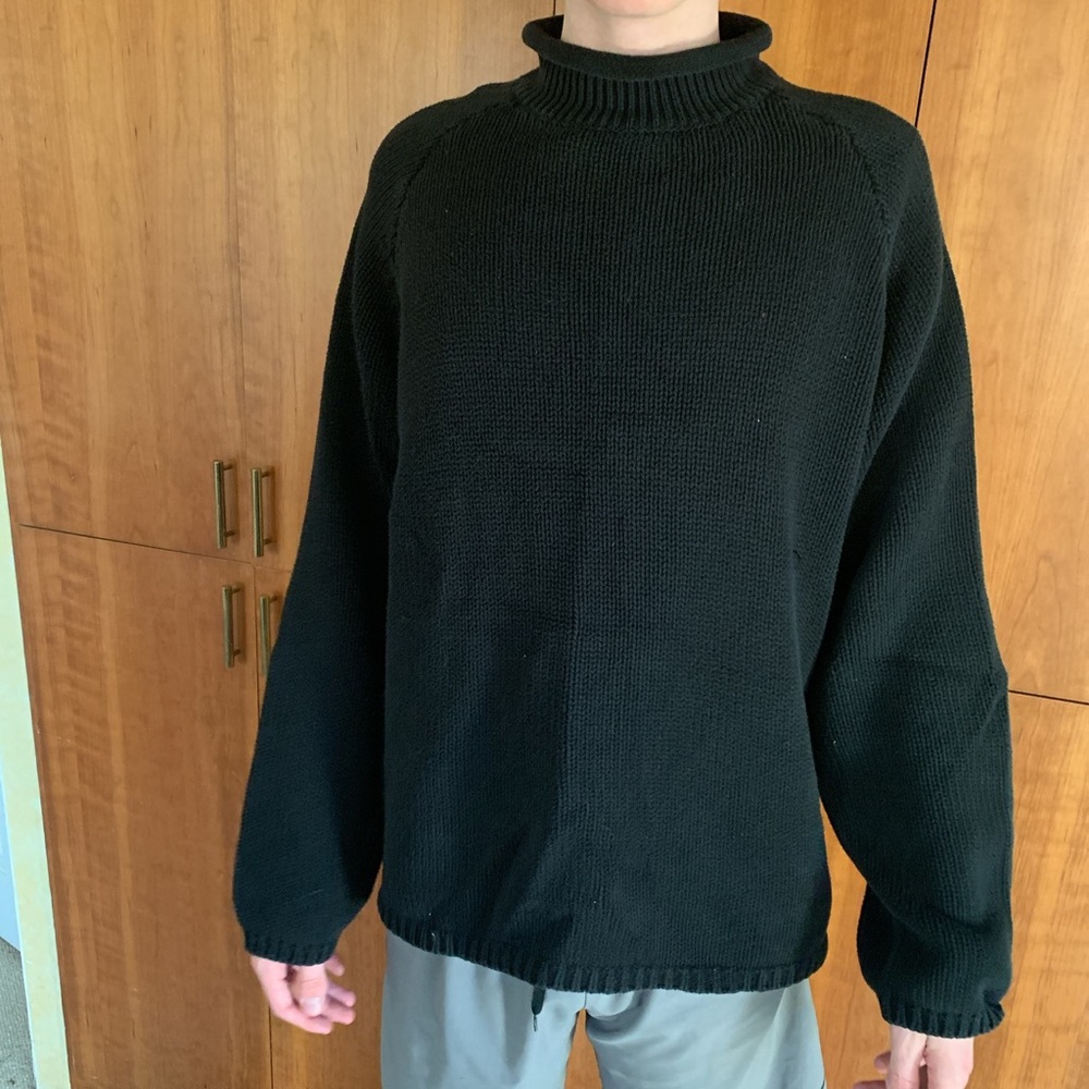 MENS XXL VINTAGE TIMBERLAND MOCK NECK SWEATER